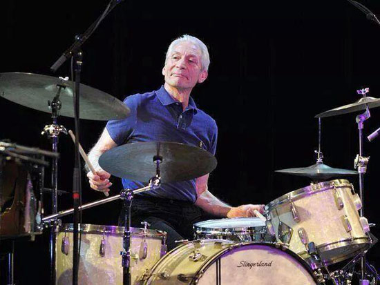 Charlie Watts - The Rolling Stones - Drummerworld