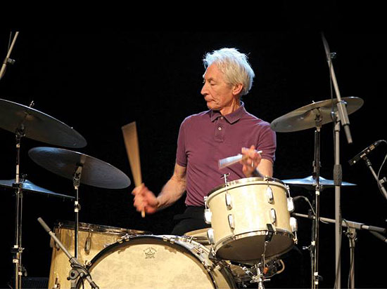 Charlie Watts Drummerworld The Rolling Stones