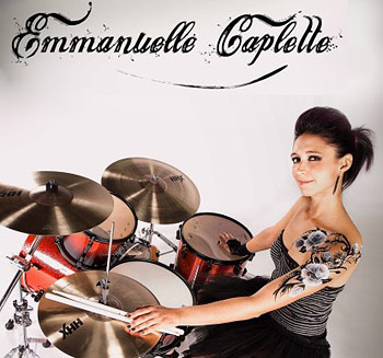 Emmanuelle Caplette Drummerworld