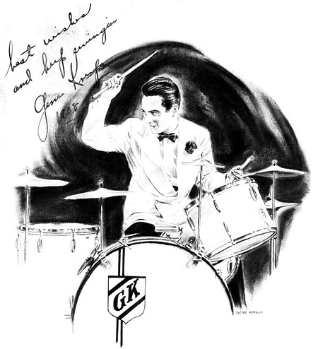 Gene Krupa Drummerworld