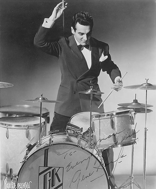 Gene Krupa Drummerworld