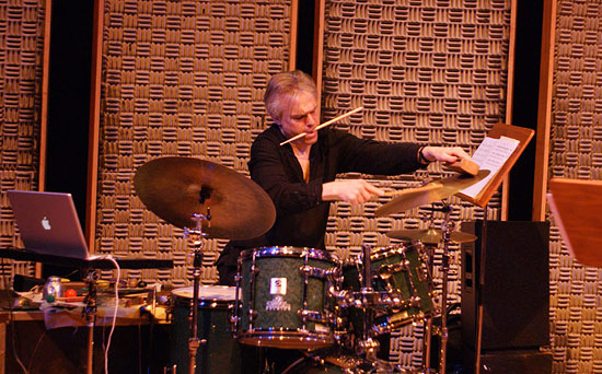 Gerry Hemingway Drummerworld