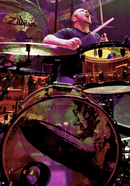 Jason Bonham on Drummerworld