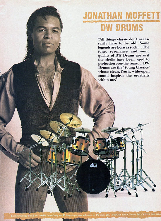 Jonathan Moffett Drummerworld