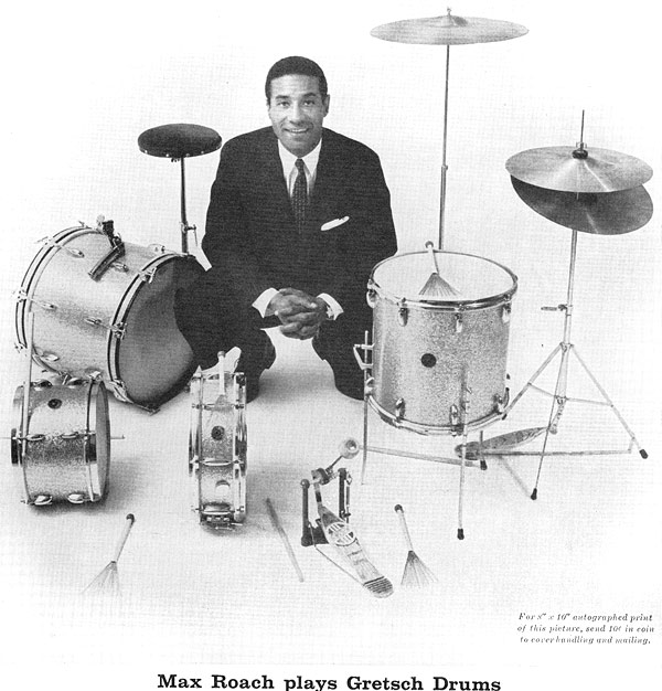 Max Roach Drummerworld