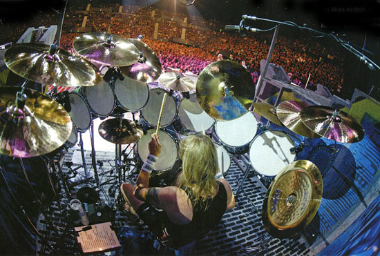 Nicko McBrain Drummerworld