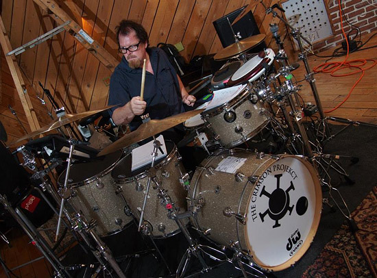 Pat Mastelotto Drummerworld