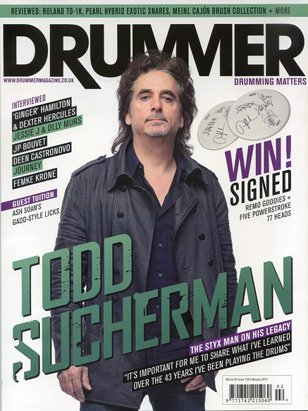 Todd Sucherman Drummerworld