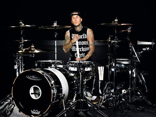 Travis Barker Drummerworld