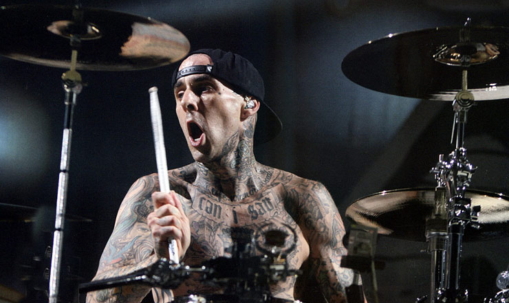 Travis Barker Drummerworld