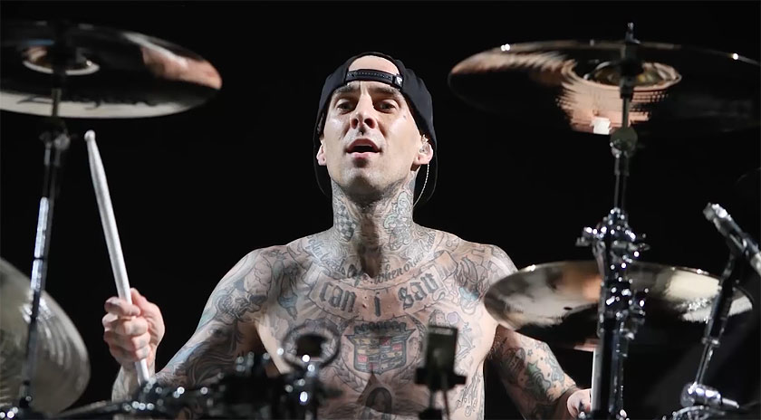 Travis Barker Drummerworld