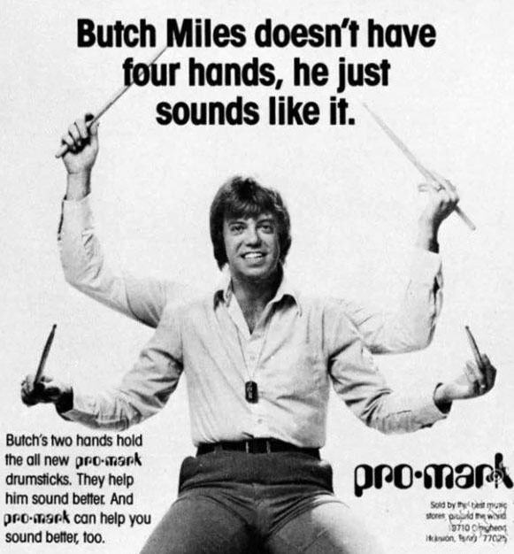 Butch Miles Drummerworld