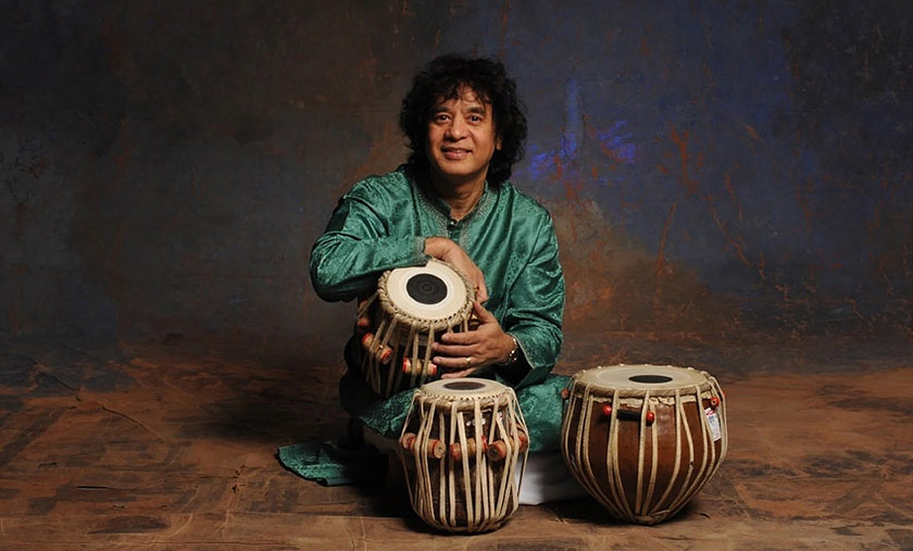 Zakir Hussain Hussein Drummerworld