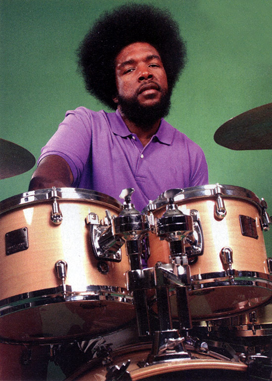 Questlove Ahmir Thompson Drummerworld