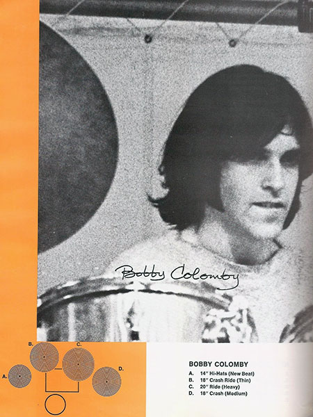 Bobby Colomby - DRUMMERWORLD