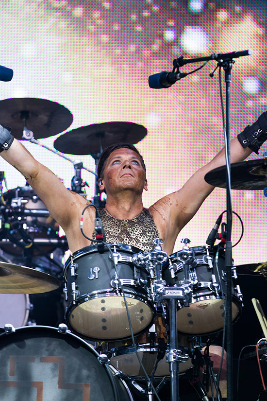 Christoph Schneider Rammstein Drummerworld