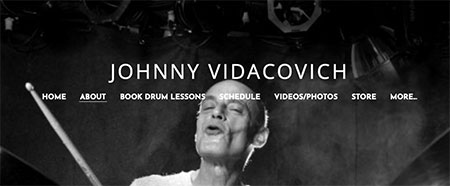 Johnny Vidacovich Drummerworld