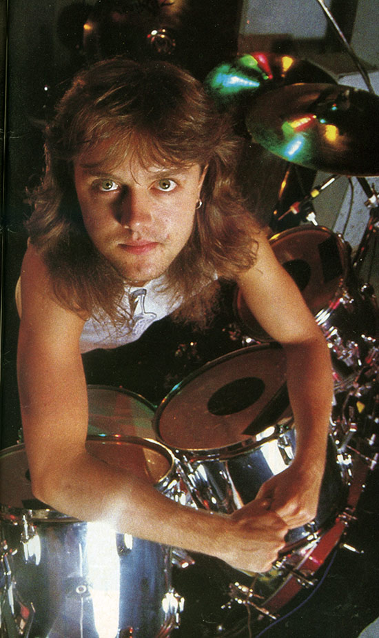 Lars Ulrich - Metallica - Drummerworld