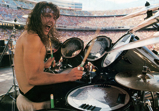 Lars Ulrich - Metallica - Drummerworld