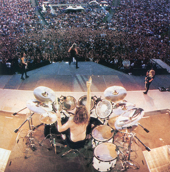 Lars Ulrich - Metallica - Drummerworld