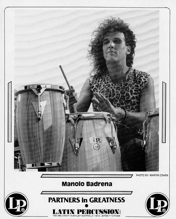 Manolo Badrena Drummerworld