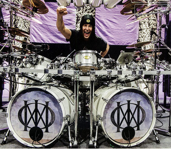 Mike Mangini Dream Theater Drummerworld