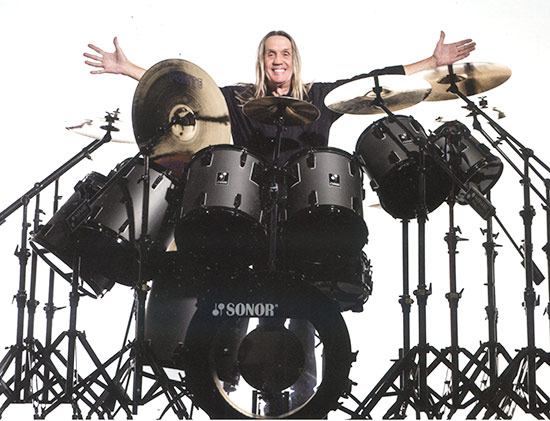 Nicko McBrain Drummerworld