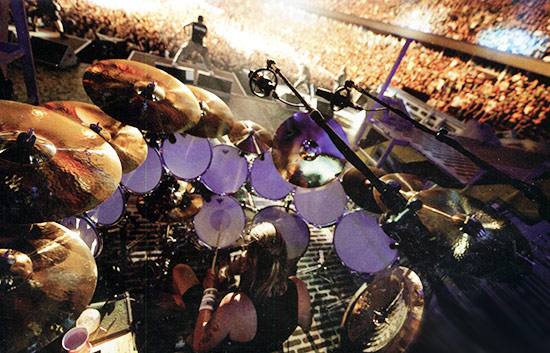 Nicko McBrain Drummerworld