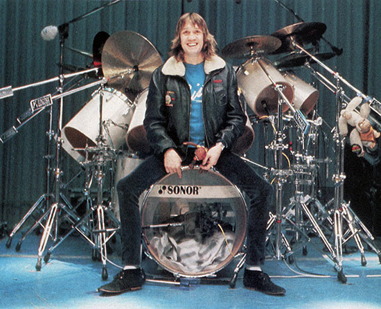 Nicko McBrain Drummerworld