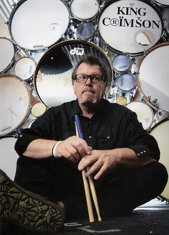 Pat Mastelotto Drummerworld