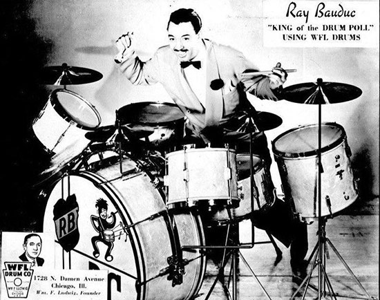 Ray Bauduc Drummerworld