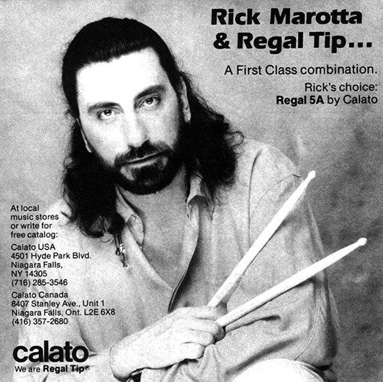 Rick Marotta Drummerworld