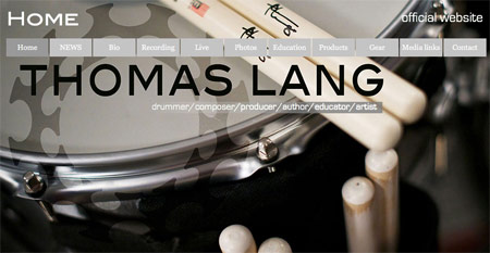 Thomas Lang - Drummerworld