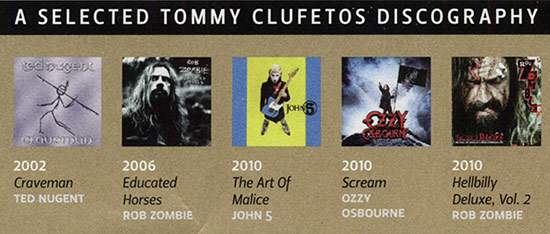 Tommy Clufetos Drummerworld