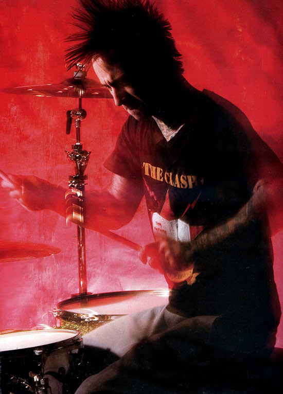 Travis Barker Drummerworld