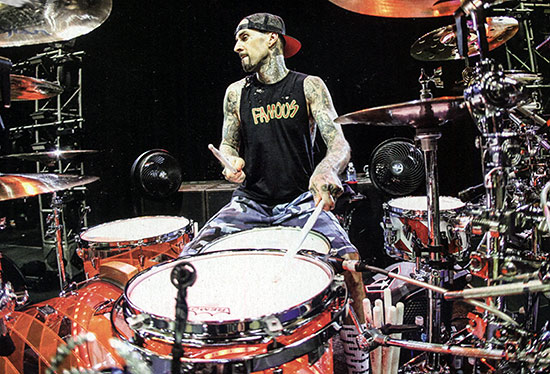 Travis Barker Drummerworld