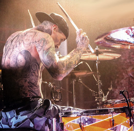 Travis Barker Drummerworld