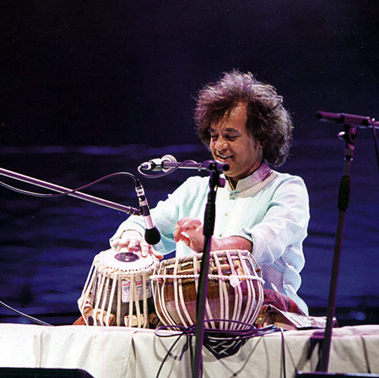 Zakir Hussain Hussein Drummerworld