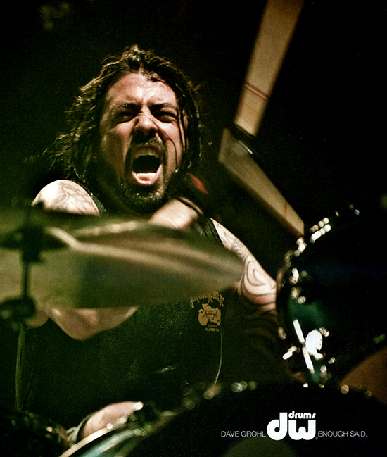 Dave Grohl Drummerworld