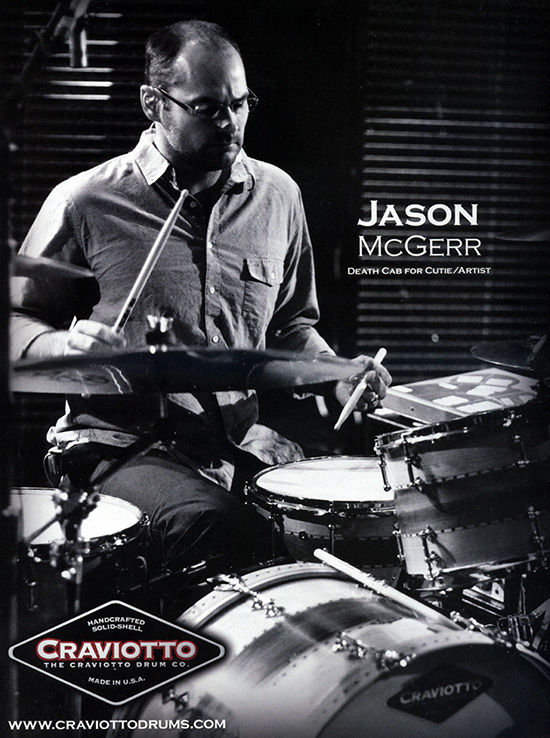 Jason McGerr Drummerworld