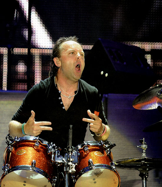 Lars Ulrich - Metallica - Drummerworld