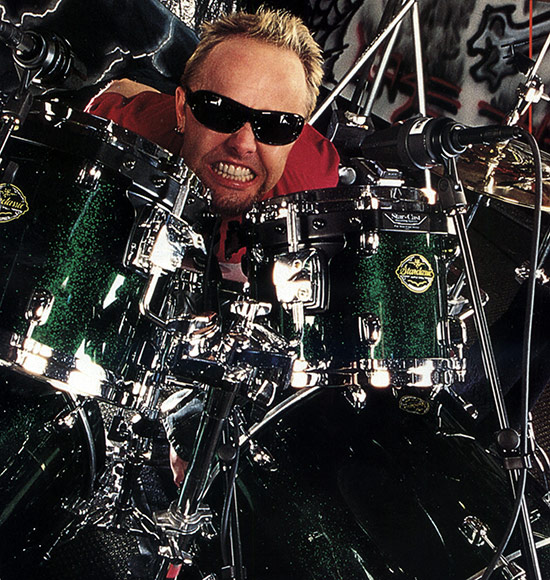 Lars Ulrich - Metallica - Drummerworld