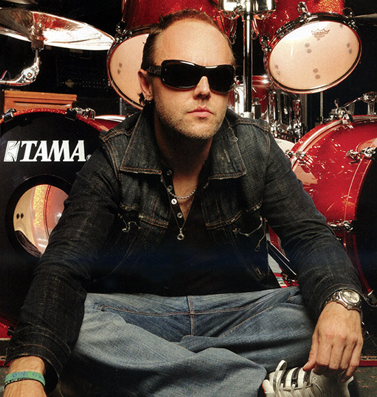 Lars Ulrich - Metallica - Drummerworld