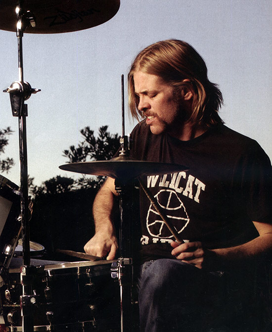 Taylor Hawkins Drummerworld