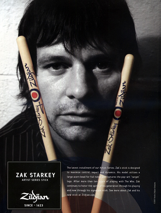 Zak Starkey - Drummerworld