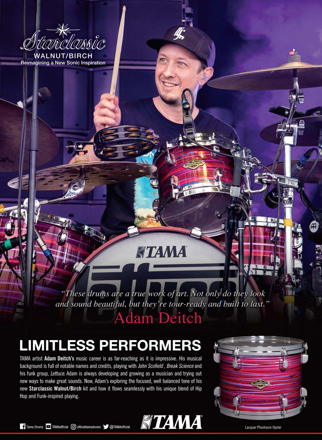 Adam Deitch Drummerworld