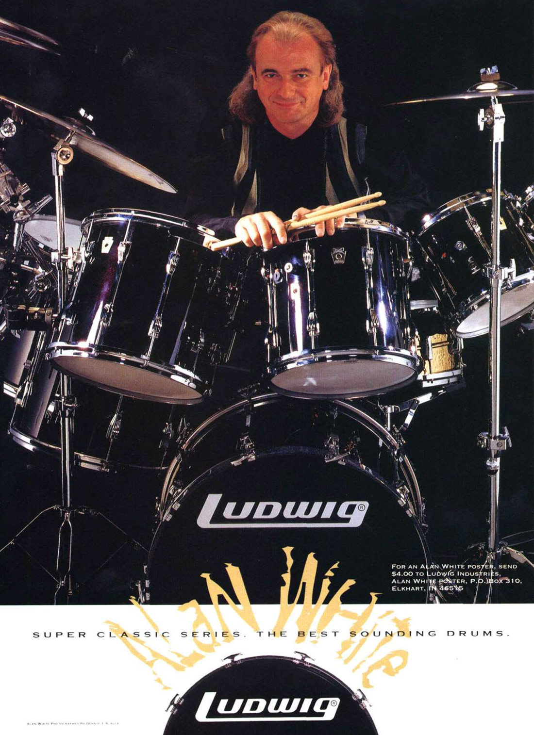 Alan White - Drummerworld