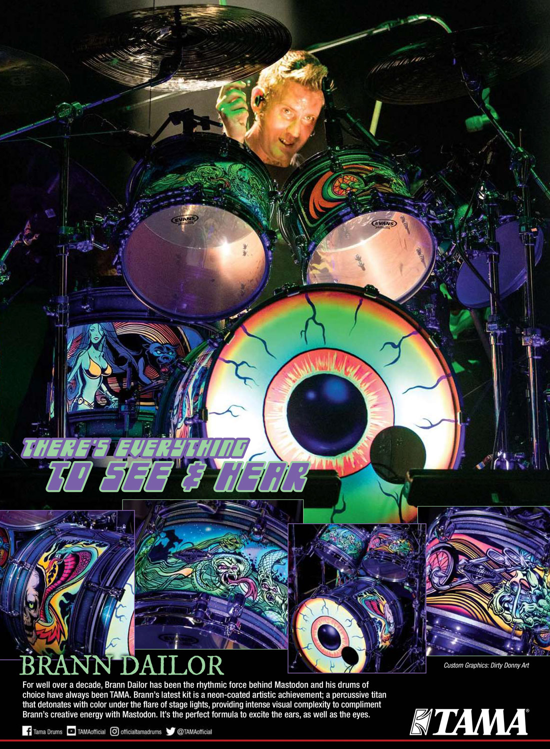 Brann Dailor Drummerworld