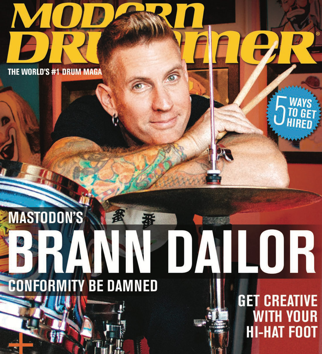 Brann Dailor Drummerworld