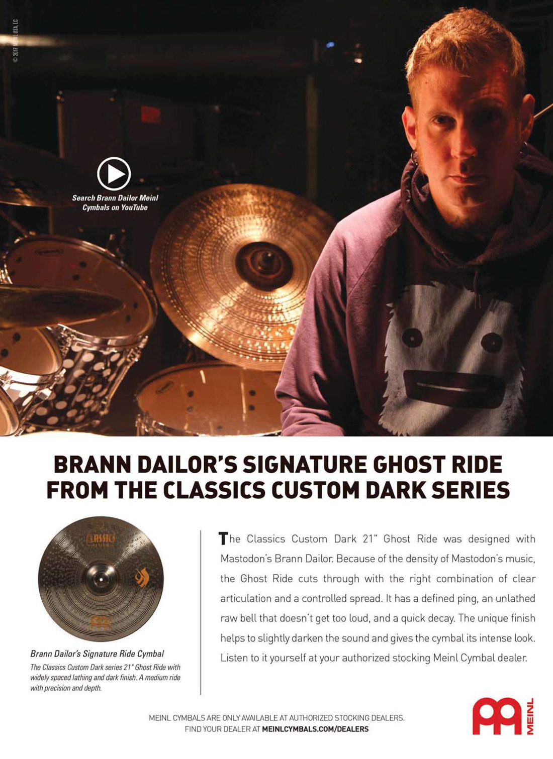 Brann Dailor Drummerworld